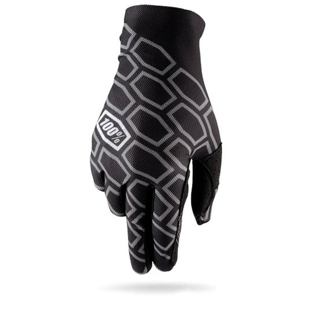 Timing Black/Small 100% Celium Adult Leather/Textile Off-Road Motorcycle Gloves 